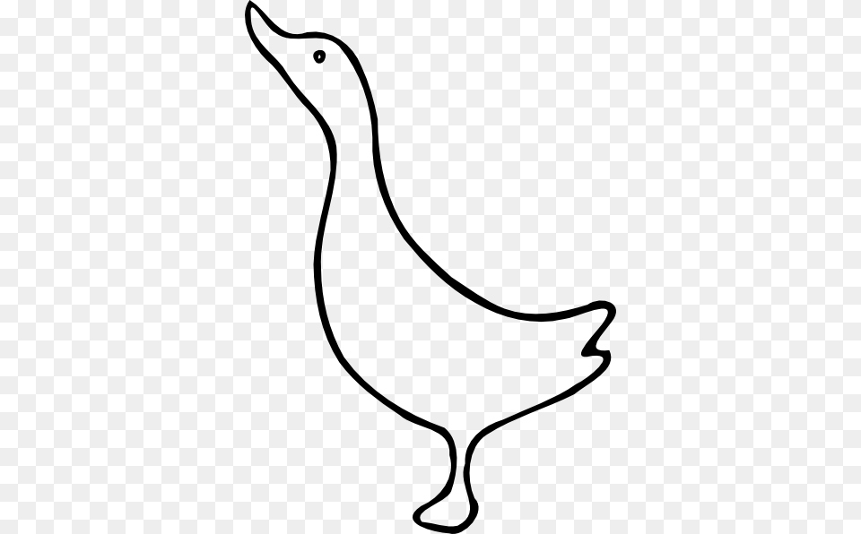 Flying Duck Clipart Black And White, Smoke Pipe, Animal, Bird, Goose Free Transparent Png