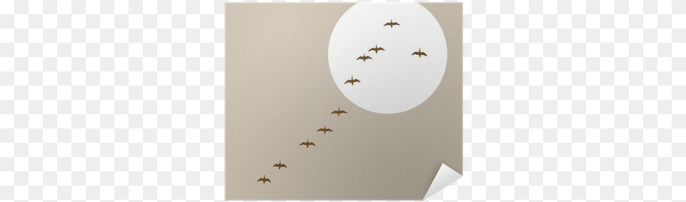 Flying Ducks Silhouette On Solar Background Poster Bat, Animal, Bird, Aircraft, Airplane Free Transparent Png