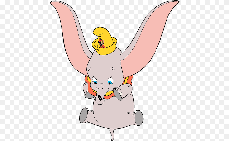 Flying Dumbo Clipart, Cartoon, Baby, Person Free Png