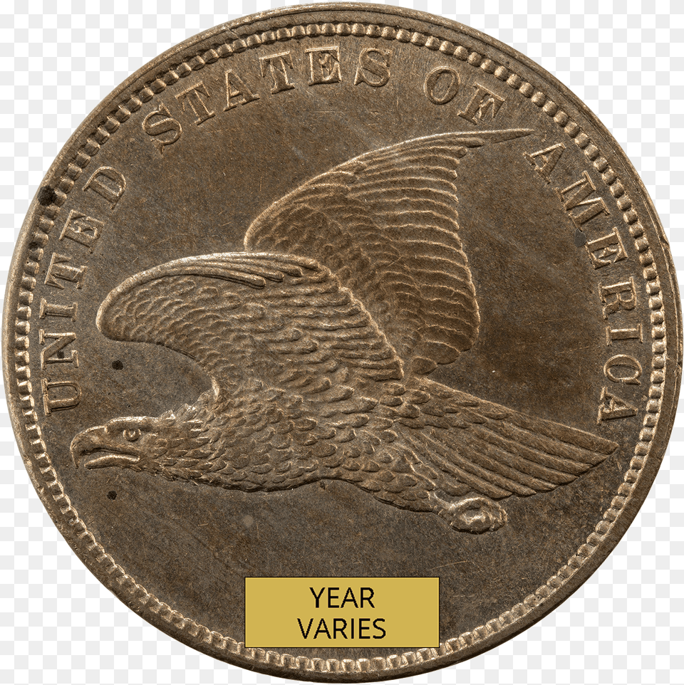 Flying Eagle Cent Year Varies Buy U0026 Sell Gold U0026 Silver Coin, Money, Animal, Bird Png Image
