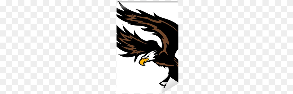 Flying Eagle Wings Mascot Design Raptors Birds Of Prey Lapbook Book, Animal, Bird, Fish, Sea Life Free Png Download