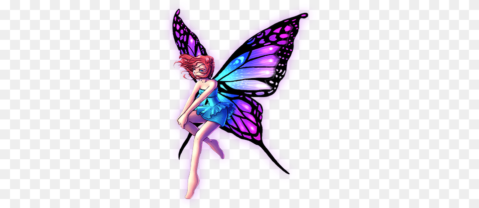 Flying Fairy Image Transparent Background Fairy, Book, Comics, Publication, Purple Png