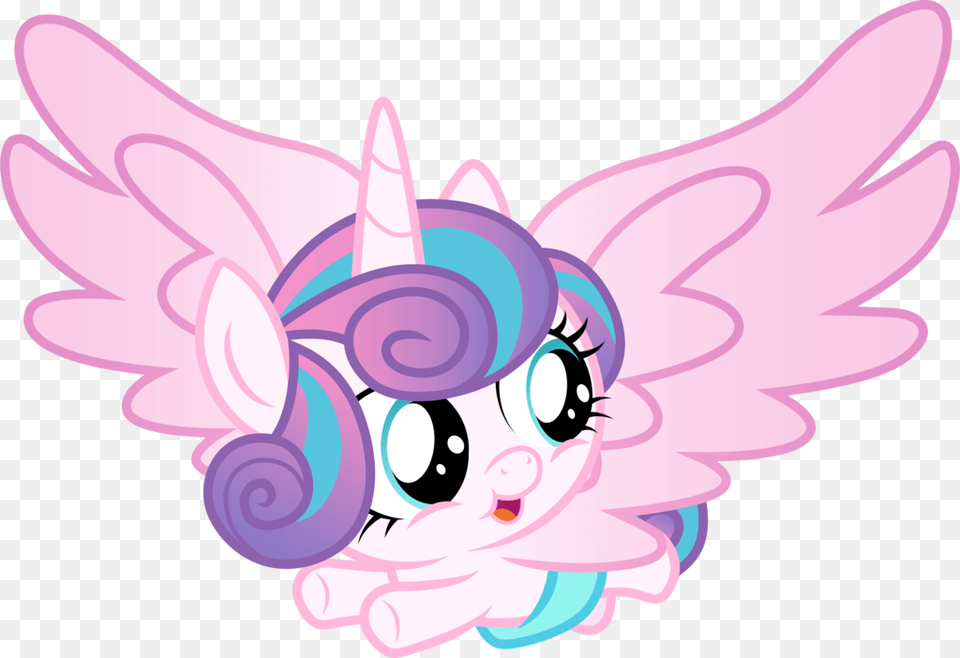 Flying Flurry Heart By Cloudyglow My Little Pony Flurry Heart Flying, Art, Graphics, Purple, Flower Free Transparent Png