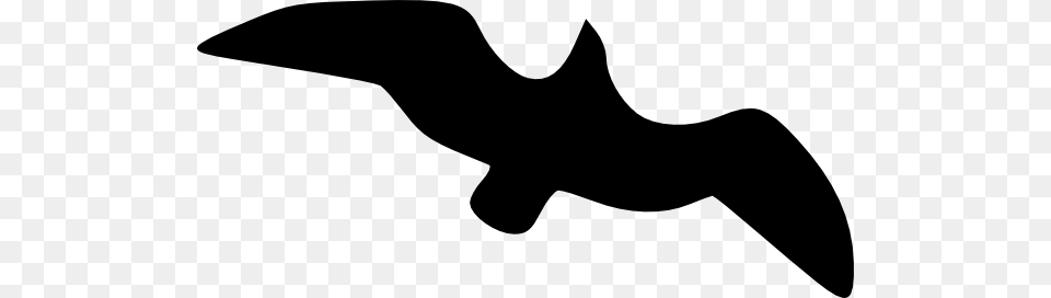 Flying Gull Silhouette Clip Art, Animal, Bird, Fish, Sea Life Free Png