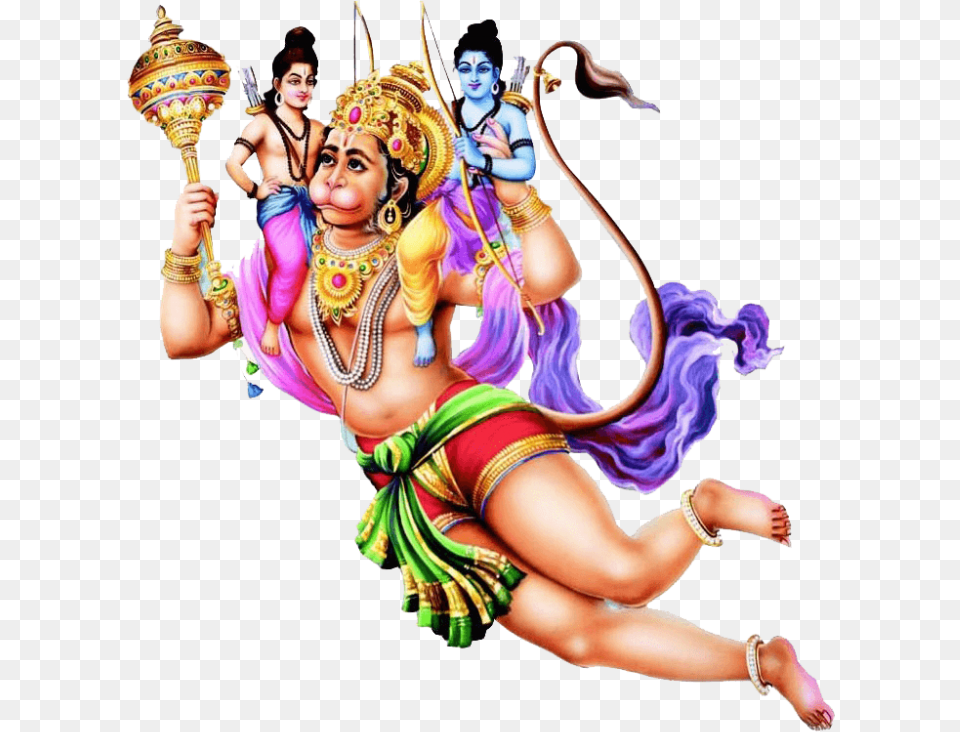 Flying Hanuman, Adult, Person, Female, Woman Free Png