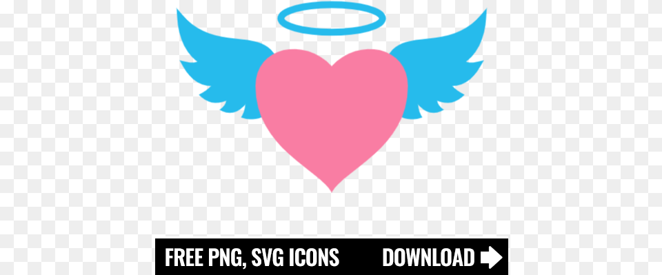 Flying Heart Icon Symbol Youtube Icon Aesthetic, Logo, Baby, Person Free Png Download