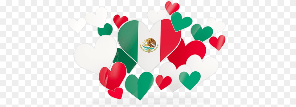 Flying Heart Stickers Coat Of Arms Of Mexico, Dynamite, Weapon Free Transparent Png