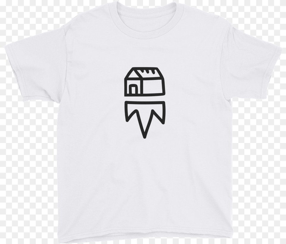 Flying House Outline Tree Vintage Camel T Shirt, Clothing, T-shirt Free Png