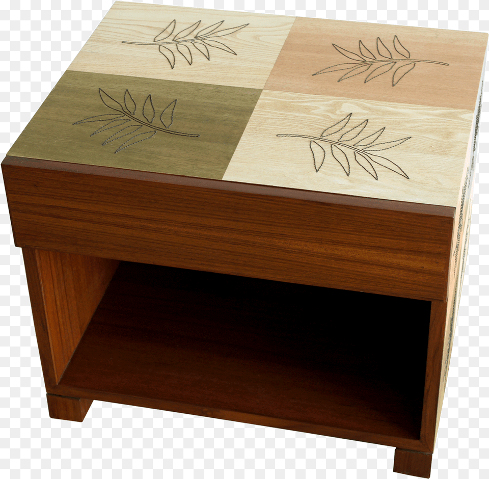 Flying Leaves Bed Side Table, Coffee Table, Furniture, Tabletop, Wood Png Image