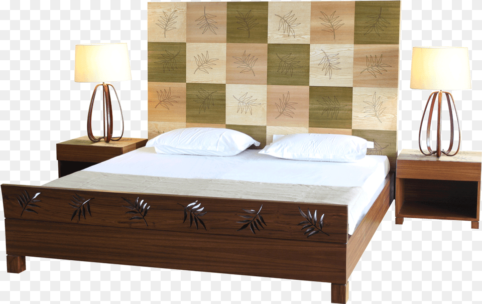 Flying Leaves Double Bed Bed Frame, Lamp, Table Lamp, Furniture, Indoors Free Png