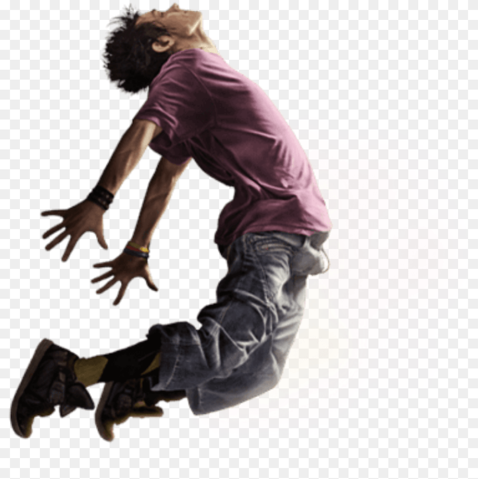 Flying Man Fall Sticker By Parietal Imagination Art Dancer, Hand, Body Part, Person, Finger Free Transparent Png