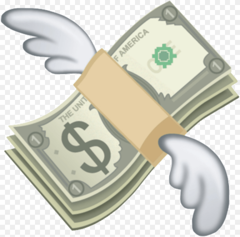 Flying Money Emoji Transparent Cartoons Cash Emoji Png Image