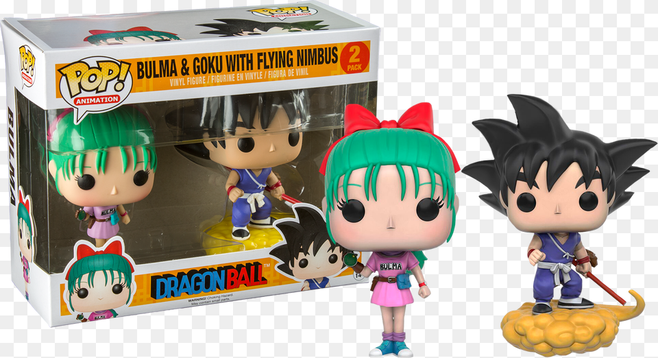 Flying Nimbus Funko Pop Dragon Ball Bulma, Doll, Toy, Baby, Person Png