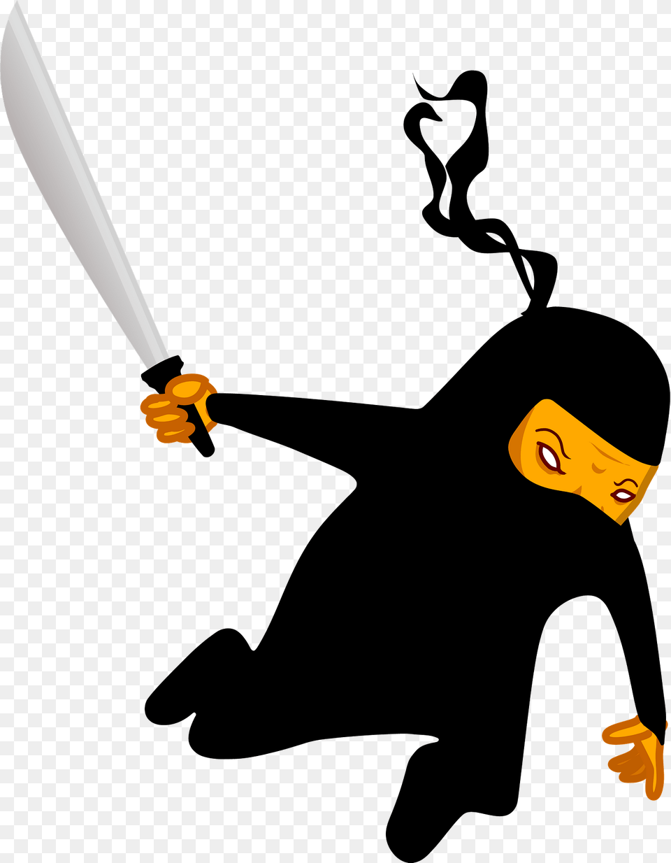 Flying Ninja Clipart, People, Person, Animal, Fish Free Png