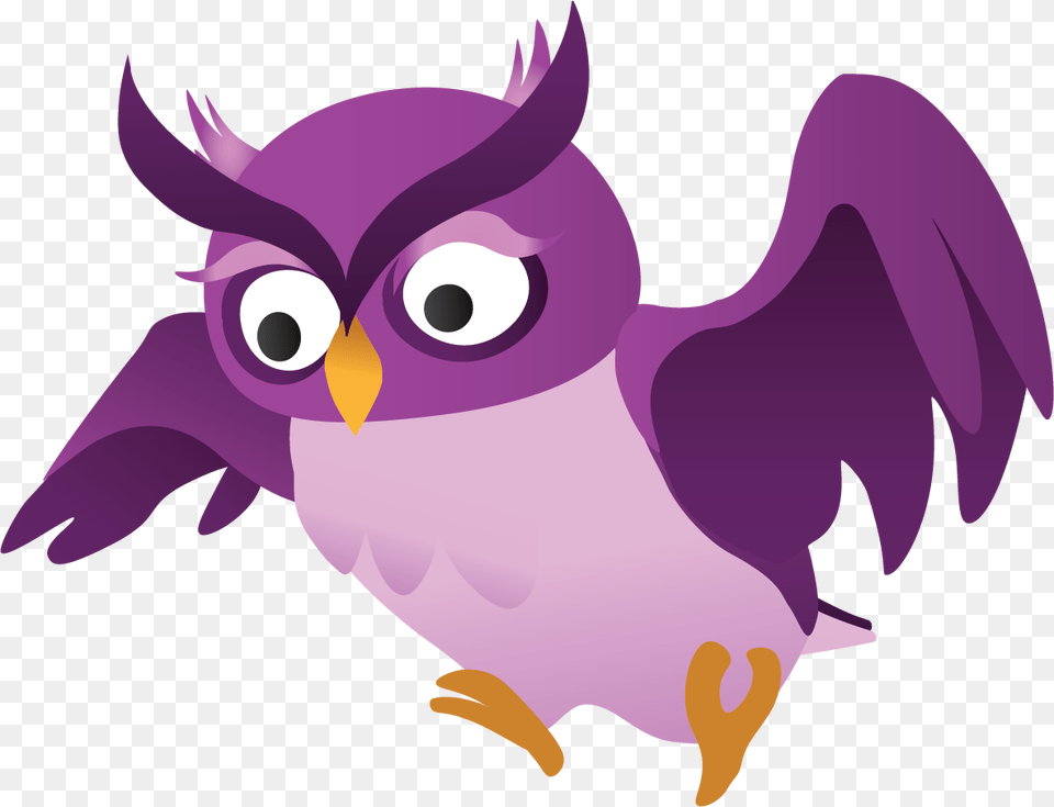 Flying Owl Cartoon, Animal, Bird, Mammal, Pig Free Png