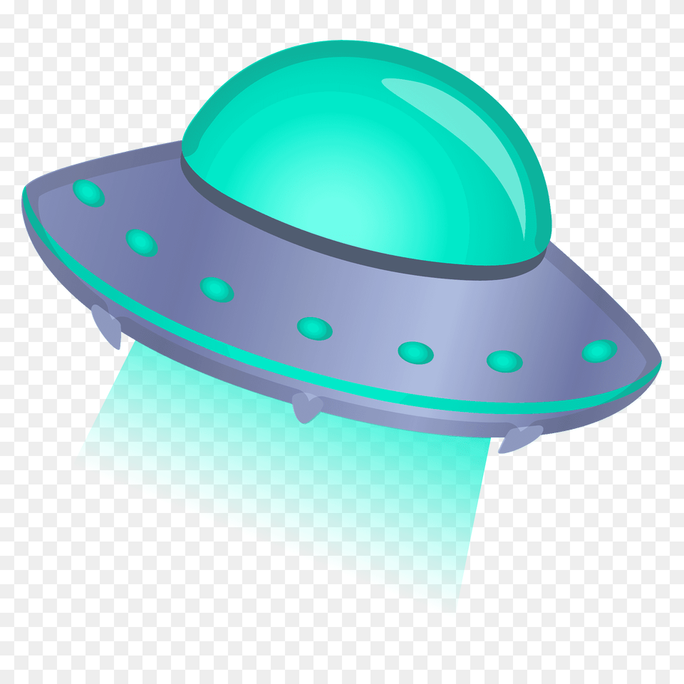 Flying Saucer Emoji Clipart, Clothing, Hardhat, Hat, Helmet Free Png Download