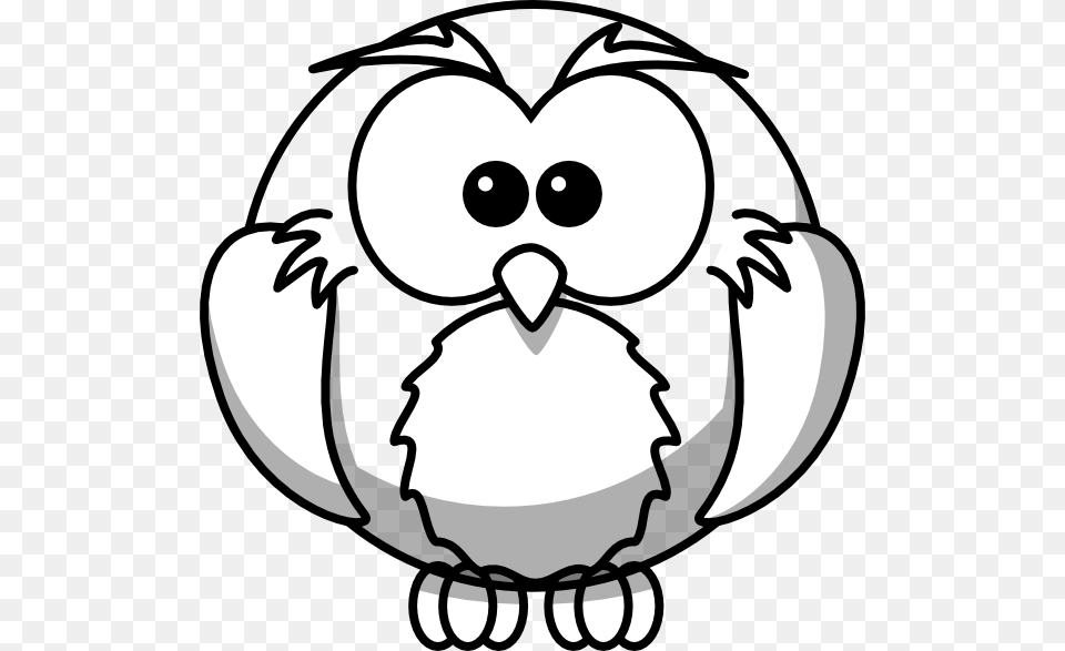 Flying Snowy Owl Clipart, Stencil, Nature, Outdoors, Snow Free Transparent Png