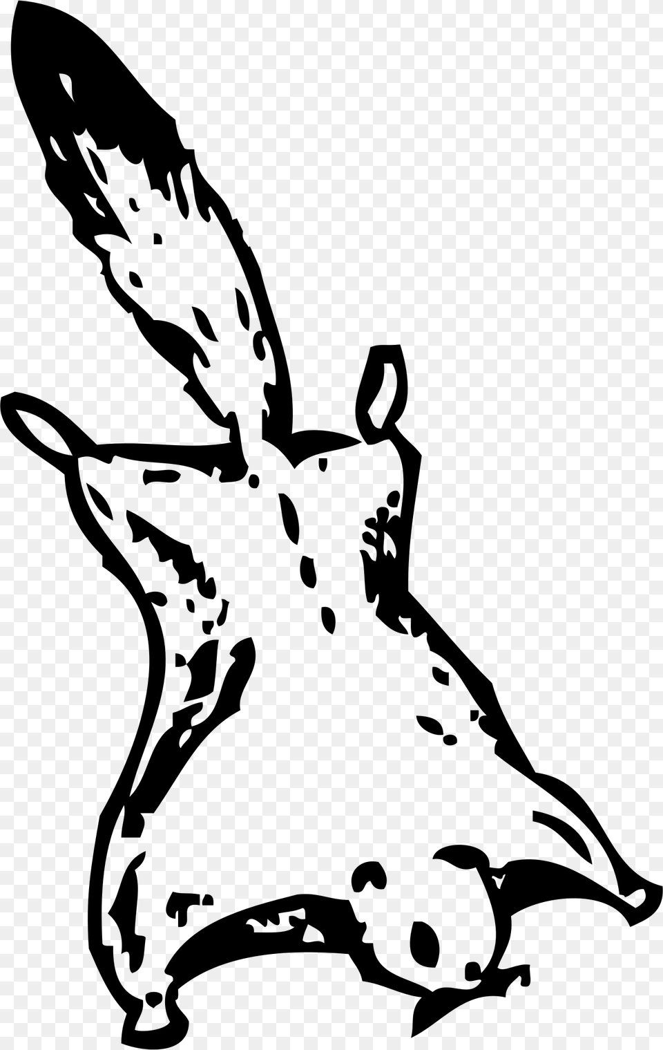 Flying Squirrel Clipart Black And White Flying Squirrel, Gray Free Transparent Png
