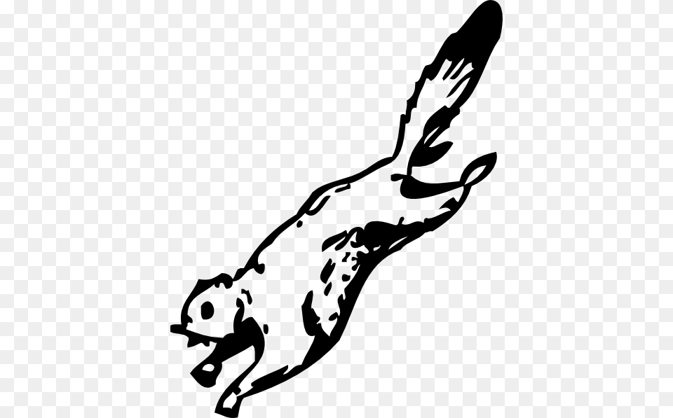Flying Squirrel Clipart Cartoon, Stencil, Animal, Mammal, Smoke Pipe Free Png Download