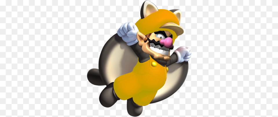 Flying Squirrel Wario Mario U Characters Free Transparent Png