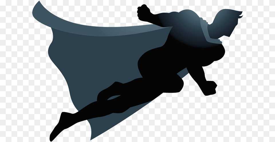 Flying Superhero Silhouette Clip Art Royalty Free Flying Superhero Silhouette, Animal, Fish, Manta Ray, Sea Life Png