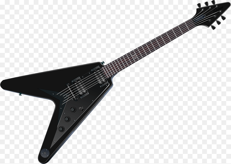 Flying V Black Guitar Clip Arts Epiphone Flying V Guitar, Electric Guitar, Musical Instrument, Bass Guitar Png Image