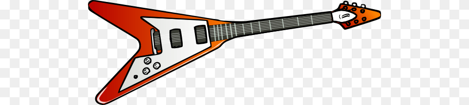 Flying V Guitar Clip Art For Web, Electric Guitar, Musical Instrument, Aircraft, Airplane Free Transparent Png