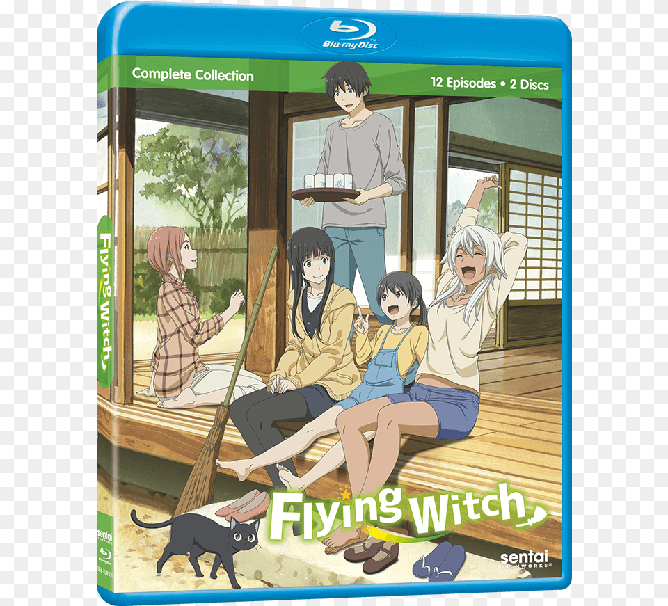 Flying Witch Blu Ray, Publication, Book, Comics, Adult Png