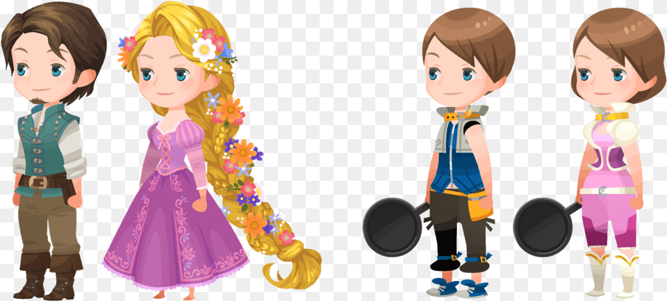 Flynn Rapunzel Boardspng Kingdom Hearts Xuxdark Road Kingdom Hearts Union X Avatar Outfits, Book, Comics, Publication, Baby Png Image