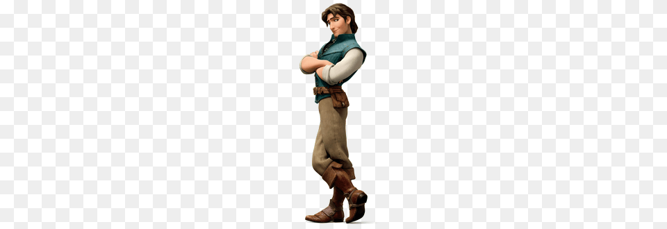 Flynn Rider, Person, Clothing, Costume, Boot Free Png Download