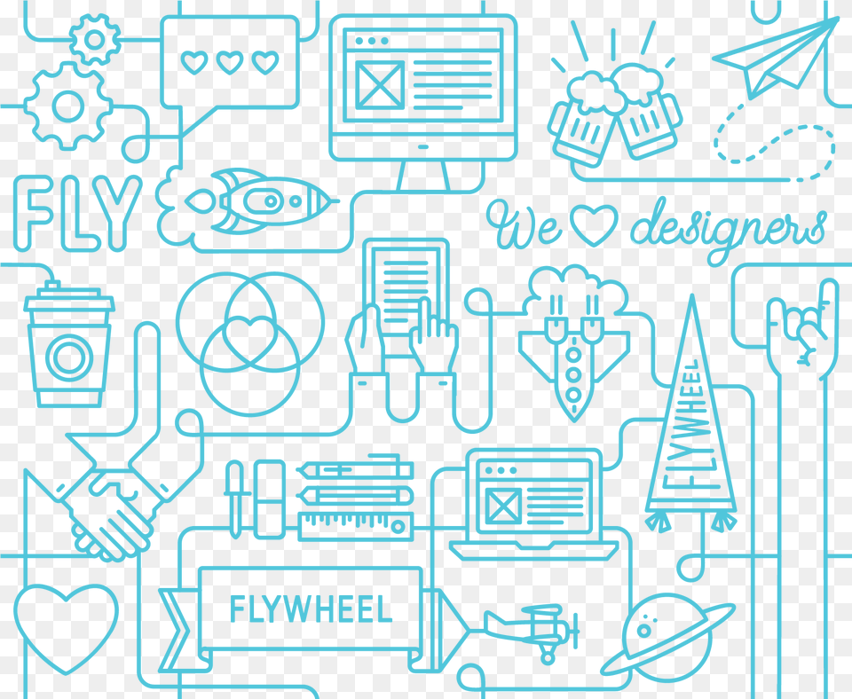 Flywheel Icon Pattern By Andrea Trew For Horizontal, Scoreboard Png Image