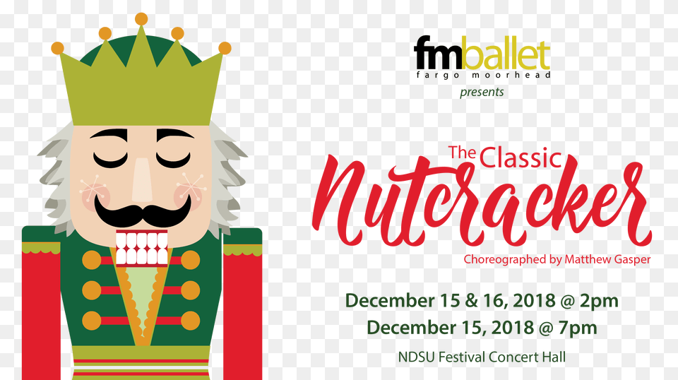 Fm Ballet Presents The Classic Nutcracker, Advertisement, Poster, Baby, Person Free Transparent Png