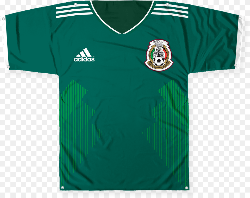 Fmf Official Mexico Rally Towel Mexico Soccer Jersey, Clothing, Shirt, T-shirt, Person Png