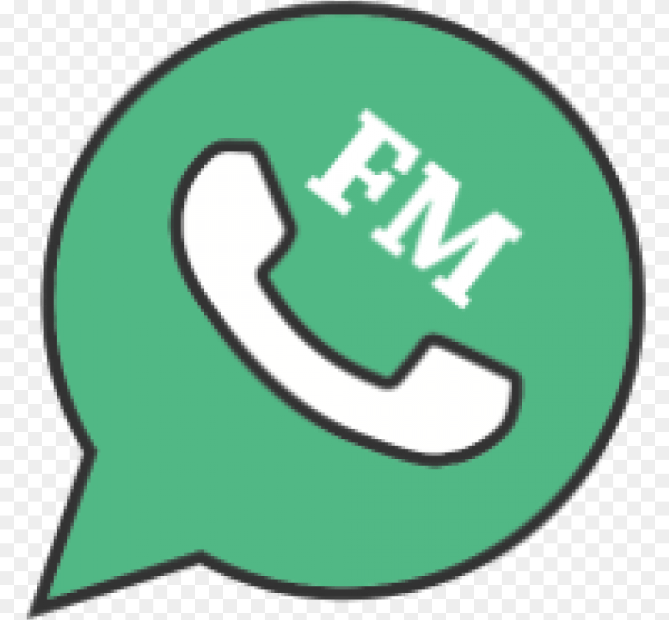 Fmwhatsapp Apk V8 Emblem, Sticker, Clothing, Hat, Logo Png