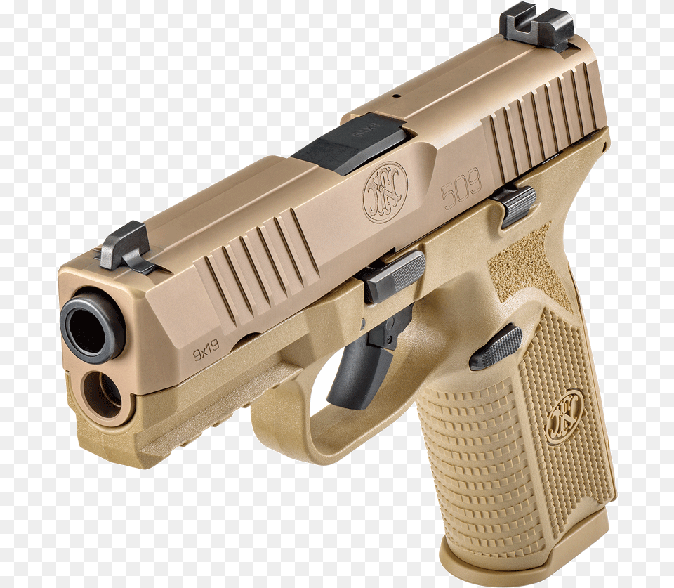 Fn 509 Tactical Fde, Firearm, Gun, Handgun, Weapon Free Transparent Png