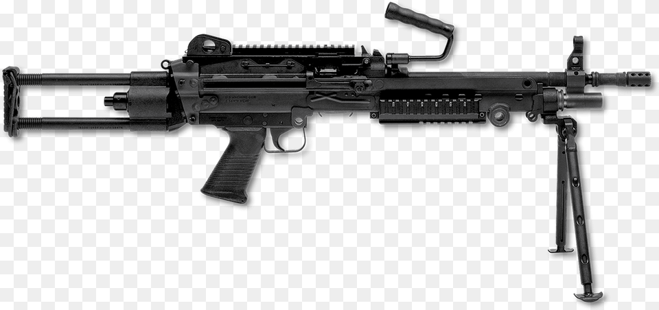 Fn M249 Para M249 Saw, Firearm, Gun, Machine Gun, Rifle Free Transparent Png