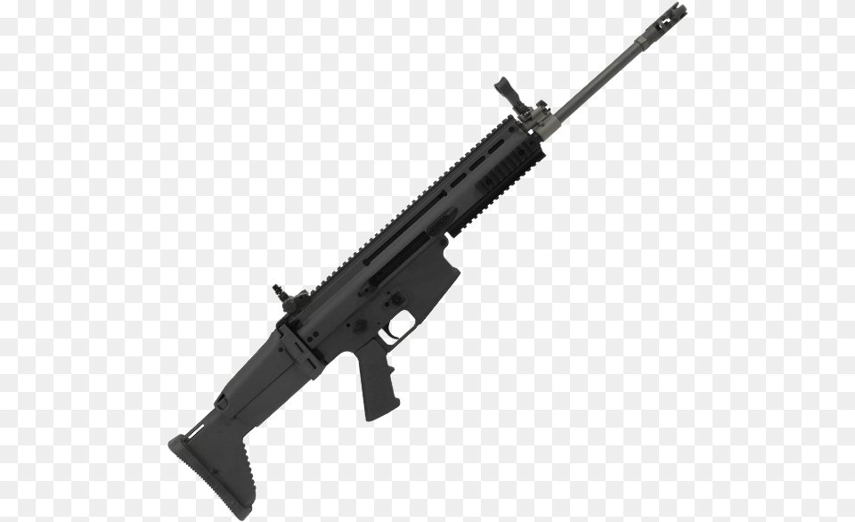 Fn Scar 17s Fn Scar, Firearm, Gun, Rifle, Weapon Free Png Download