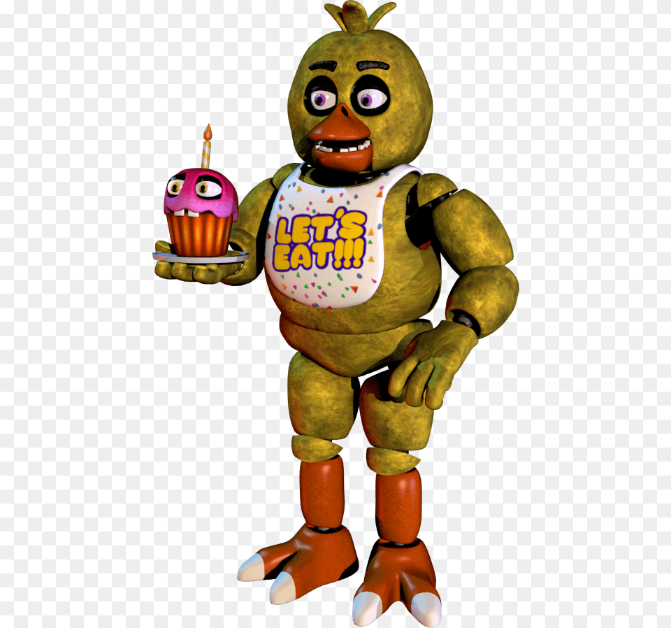 Fnaf 1 Chica Full Body, Toy, Food, Fruit, Pear Png