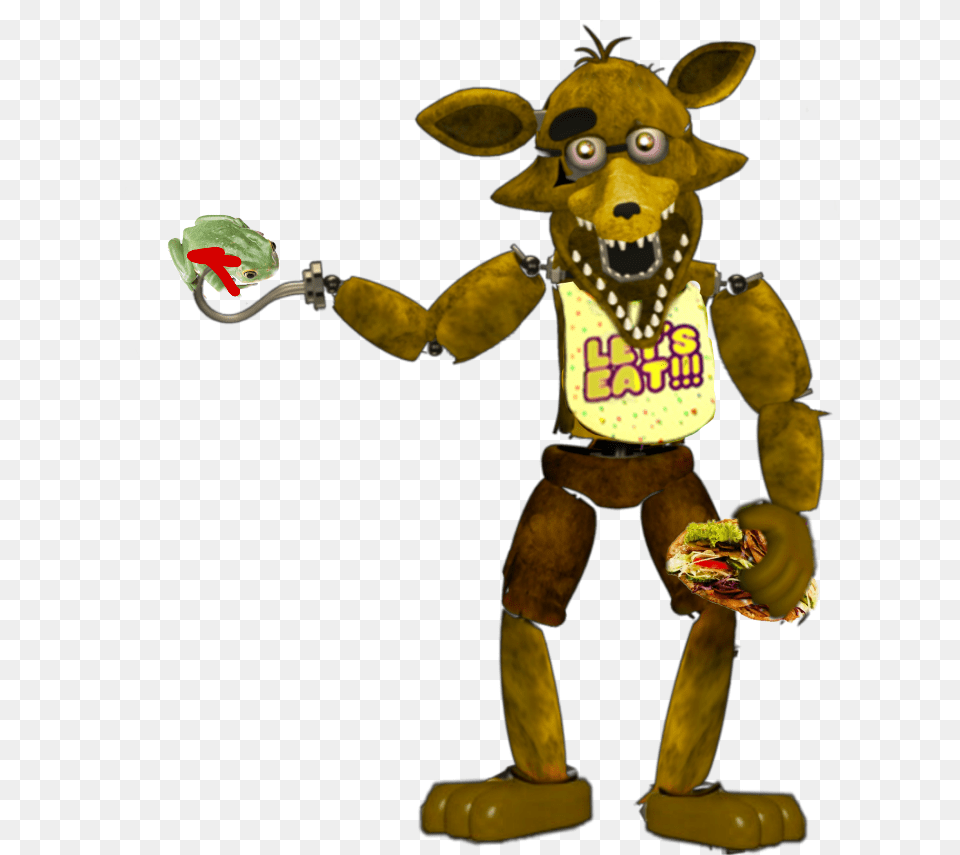 Fnaf 2 Unwithered Foxy, Toy, Food, Sweets, Person Png