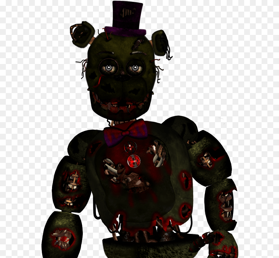 Fnaf 3 Beartrap, Robot, Face, Head, Person Png