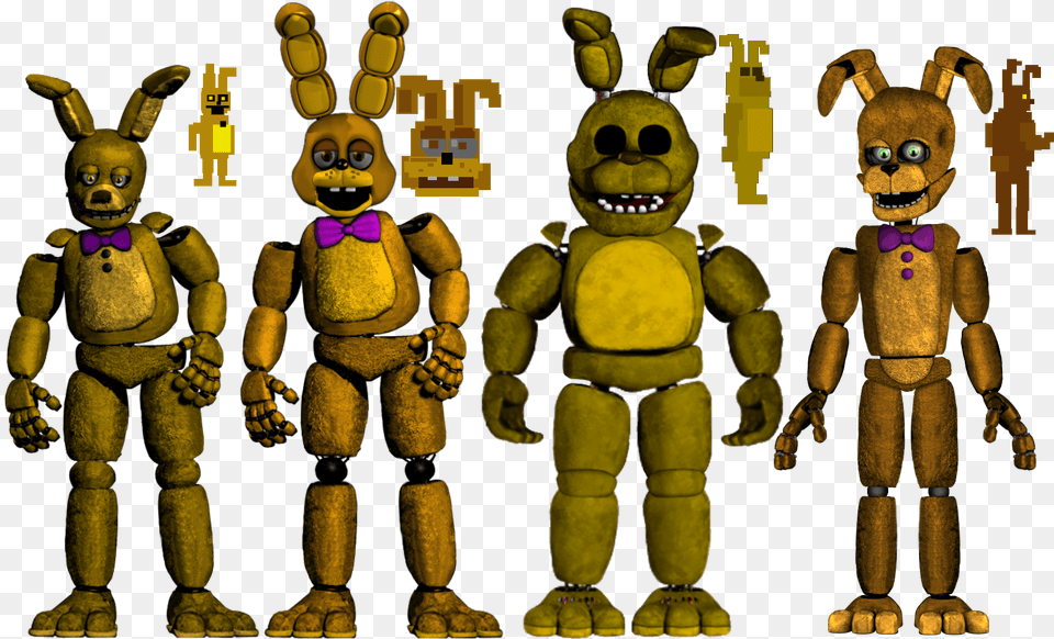 Fnaf 3 Spring Bonnie Download Fnaf Withered Spring Bonnie, Toy, Baby, Person Png