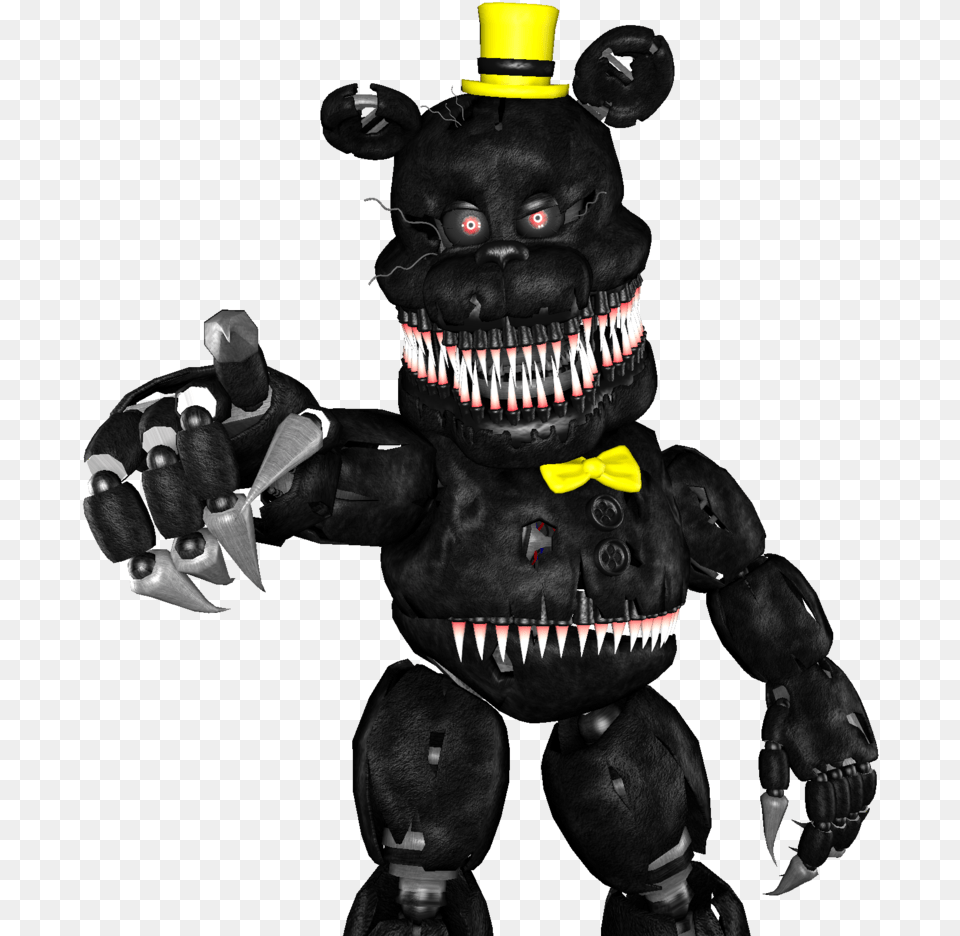 Fnaf 4 Freddy Fnaf 4 Nightmare, Electronics, Hardware, Toy Free Transparent Png