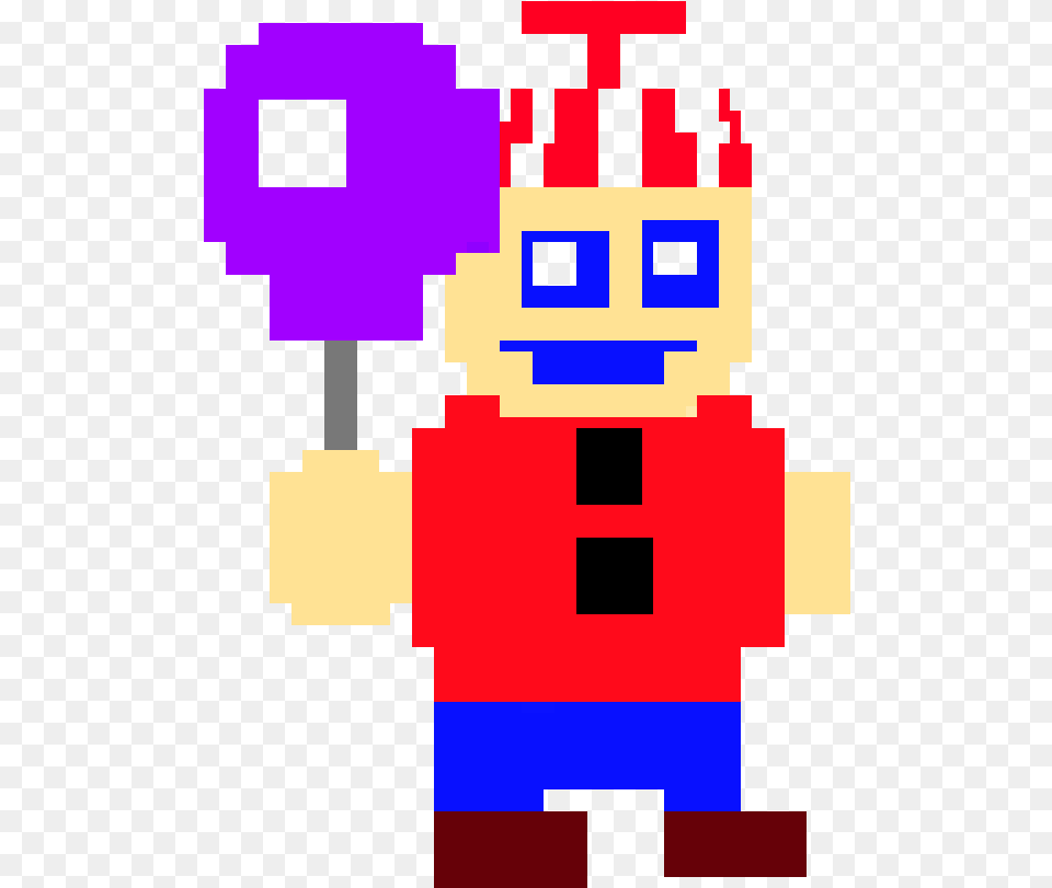 Fnaf 8 Bit Balloon Boy, Robot Free Transparent Png