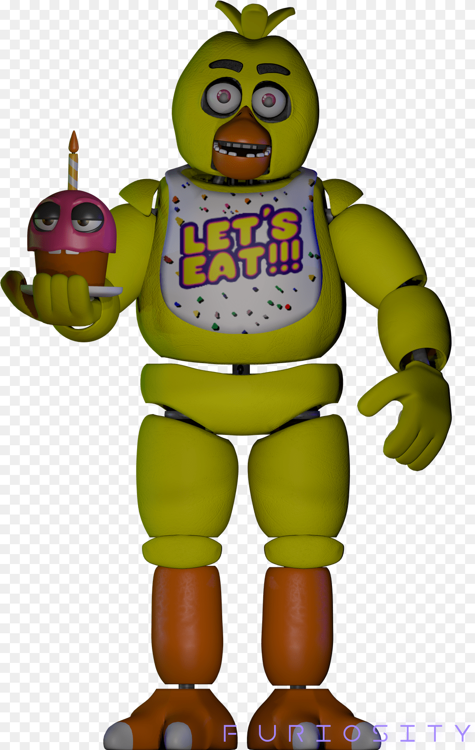 Fnaf Chica New Model, Toy Free Png