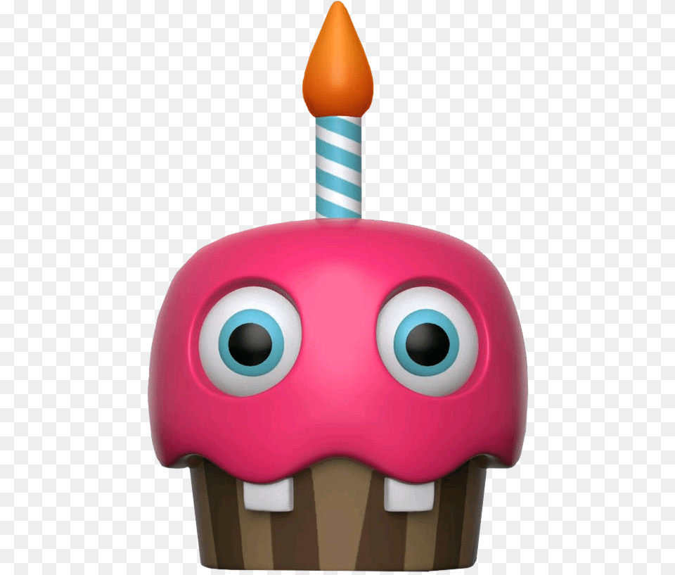 Fnaf Cupcake Funko Pop, Food, Cake, Cream, Dessert Png Image