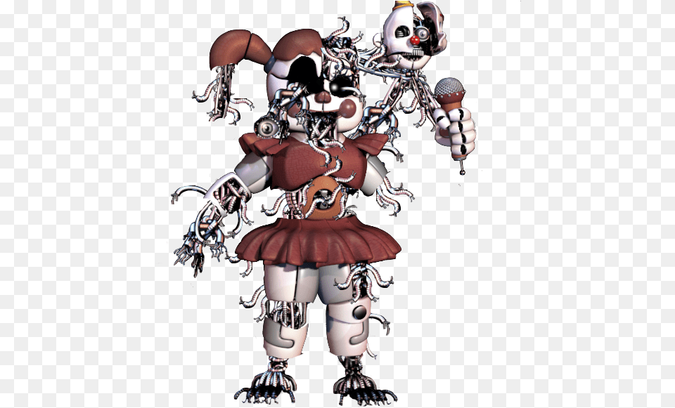 Fnaf Ennard Is Circus Baby, Robot, Person Free Png