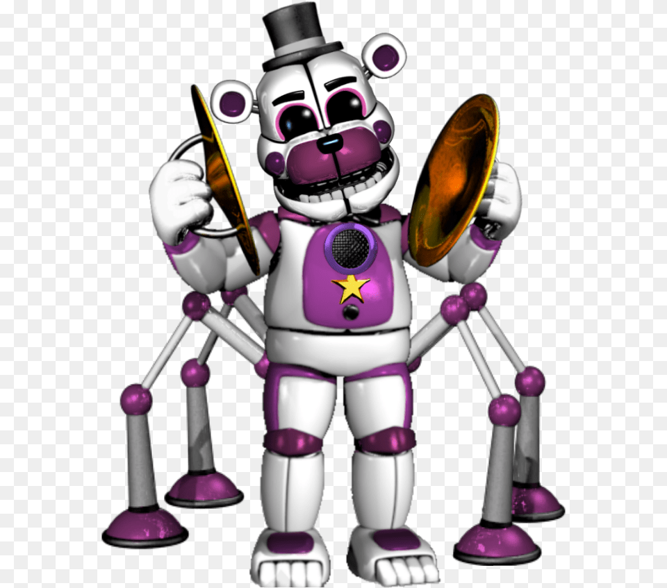 Fnaf Ffps Edit Musicmanmusic Man Has Ascended De Los Animatronicos De Custom Night, Robot, Toy Free Transparent Png