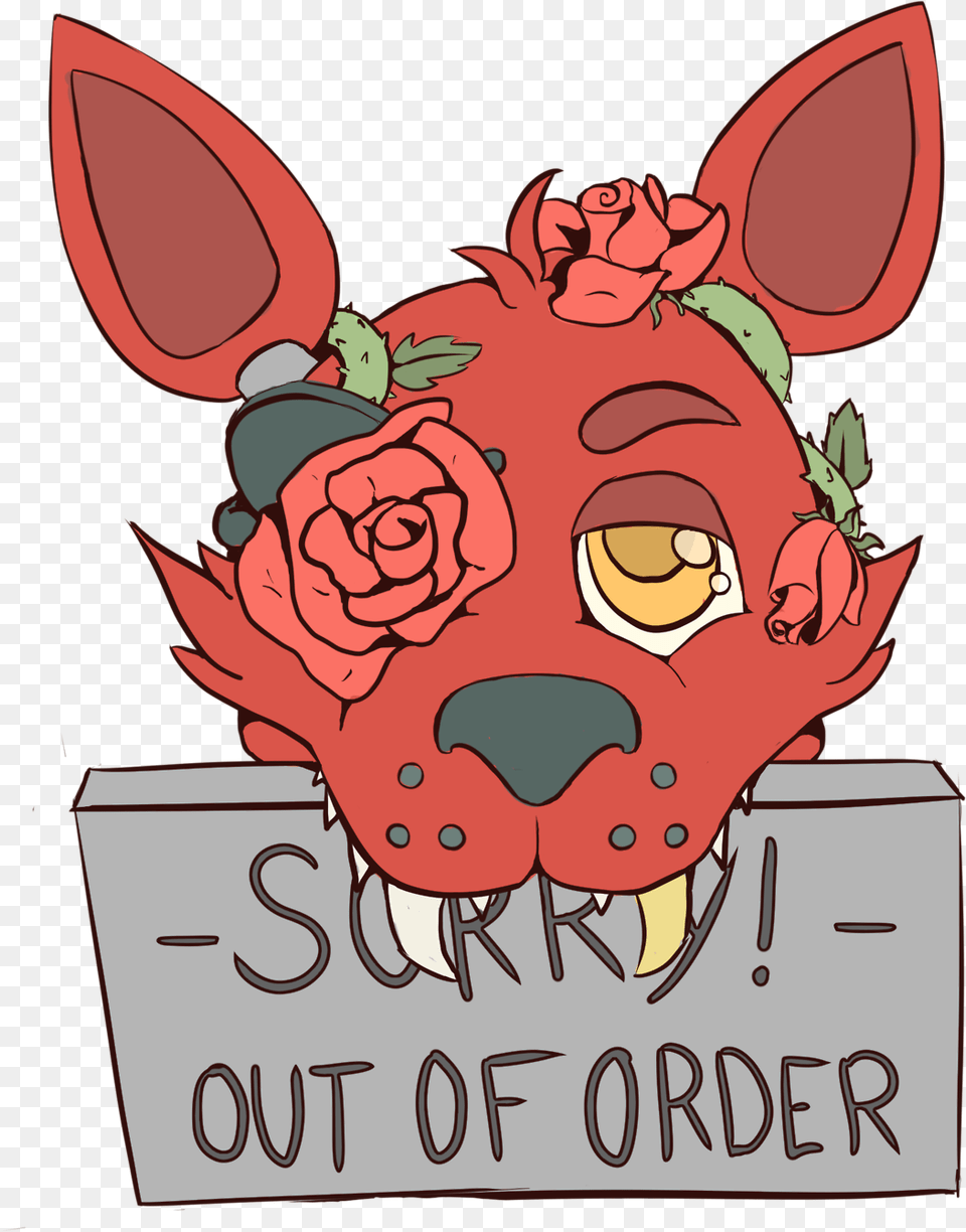 Fnaf Foxy Out Of Order, Publication, Book, Comics, Art Free Png