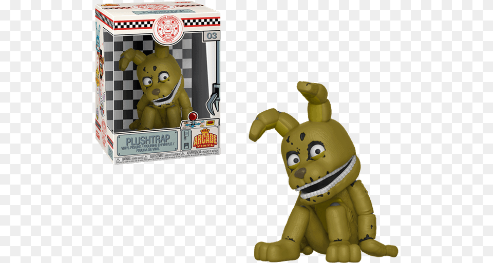 Fnaf Funko Pop Plushtrap, Plush, Toy, Baby, Person Png