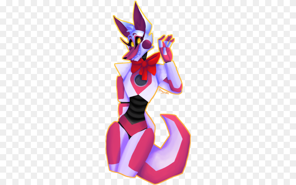 Fnaf Funtime Foxy Art, Person Free Png Download